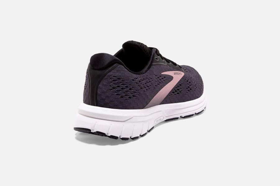 Anthem 3 Road Brooks Running Shoes NZ Womens - Black/Pink - DGKHUO-503